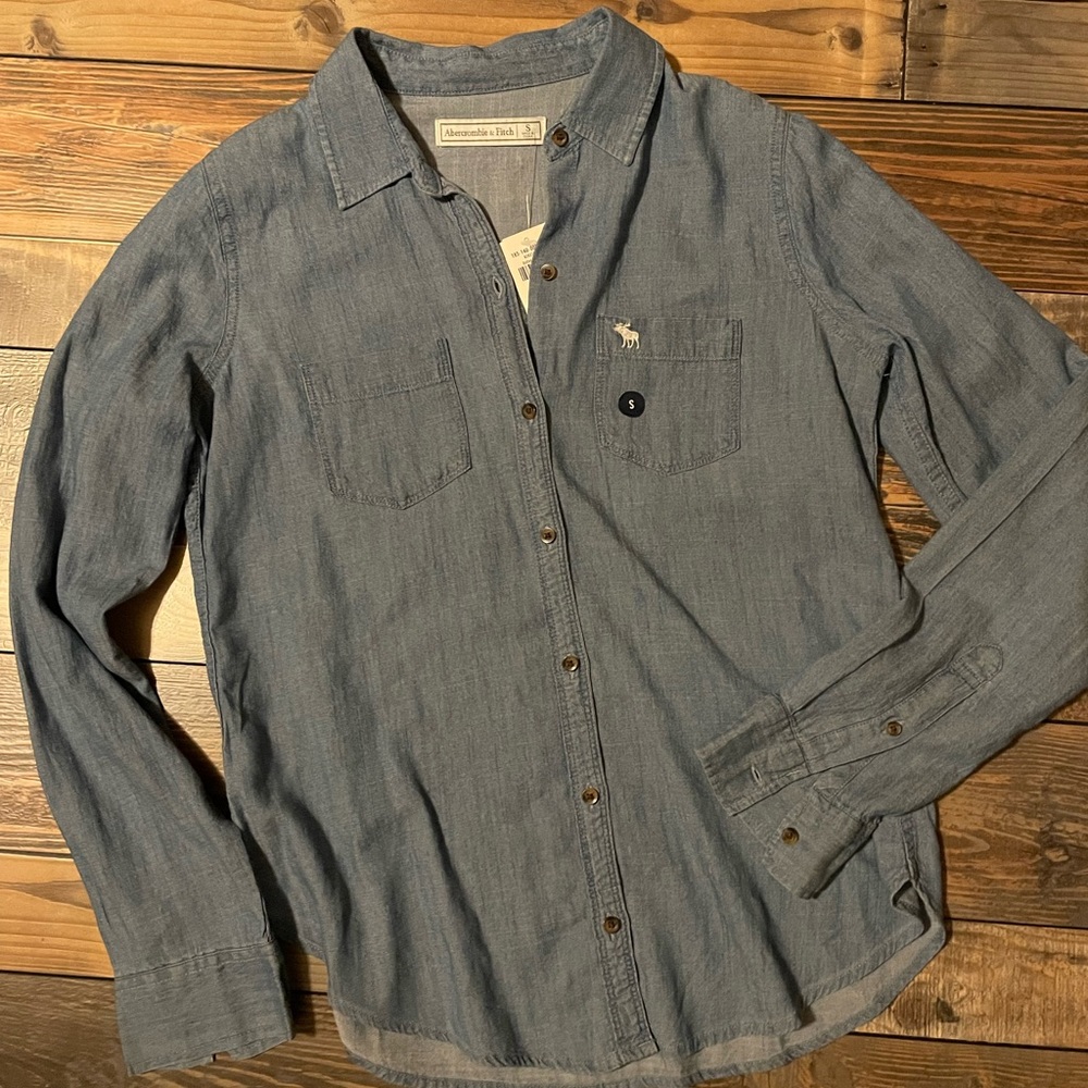 Abercrombie jean shirt